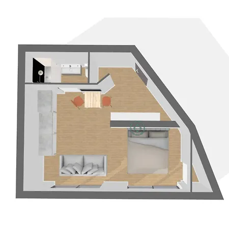 Apartman Jungle With Netflix And Video Projector *